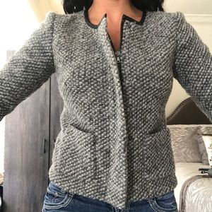 Gray Wool Blazer